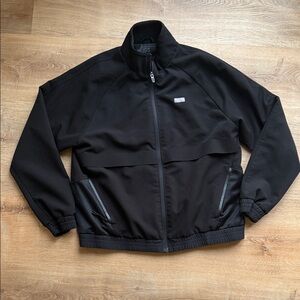 Figs Sydney Scrub Jacket Black size small